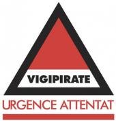 Panneau vigipirate - niveau urgence attentat