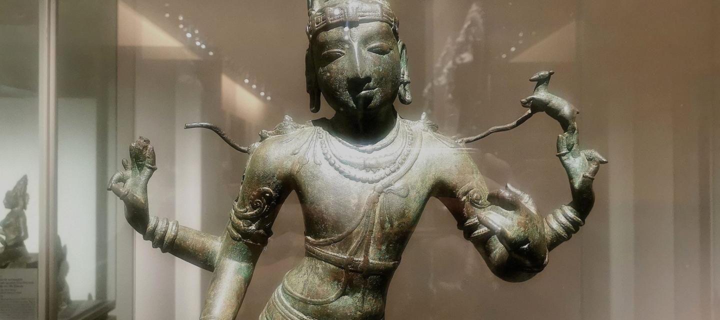 Image d'une sculpture du dieu Siva