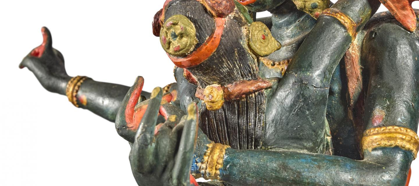Statue de Yab-Yum provenant du Tibet 