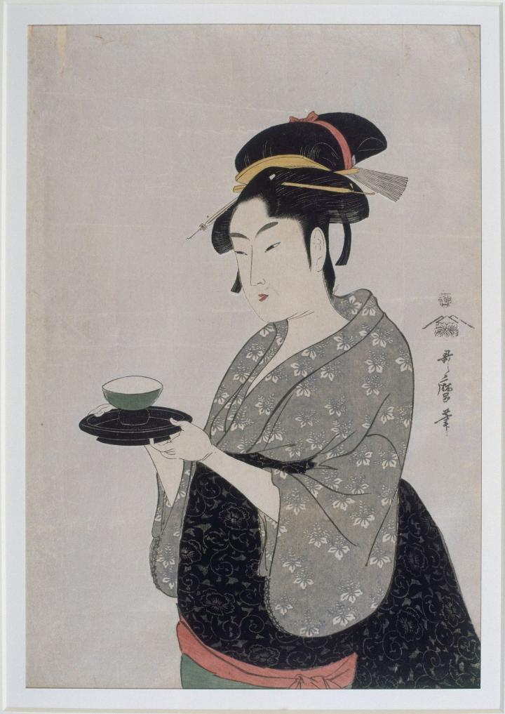 Portrait de Naniwaya Okita