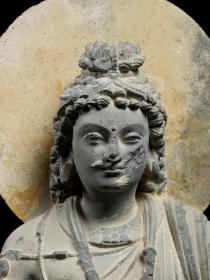 Image d'une statue de bouddha issue des collections afghanes du musée
