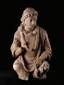 Sculpture du bodhisattva Maitreya 