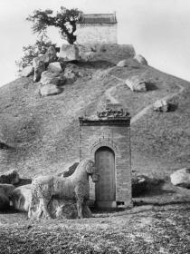 Photographie d'une épulture