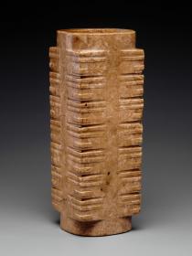 Image d'un cong, tube de section carrée creusé en cylindre