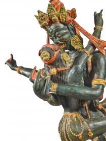 Statue de Yab-Yum provenant du Tibet 