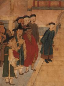 Délégation d'ambassades étrangères à la cour des Qing