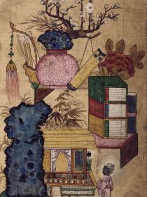 Élément de chaekgeori dit Liu Bei chez Zhuge Liang