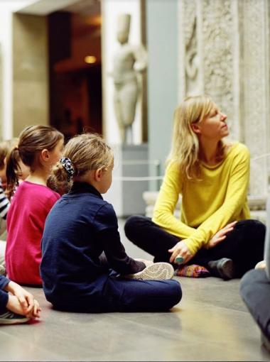 Activités en famille proposée au musée Guimet