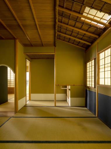 Image d'une chashitsu, maison de thé japonaise.