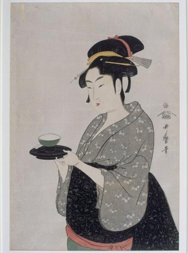 Portrait de Naniwaya Okita