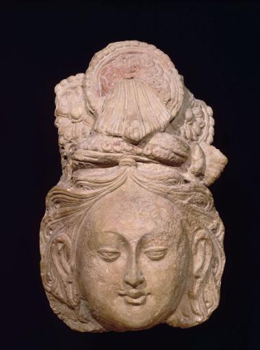 Tête de bodhisattva