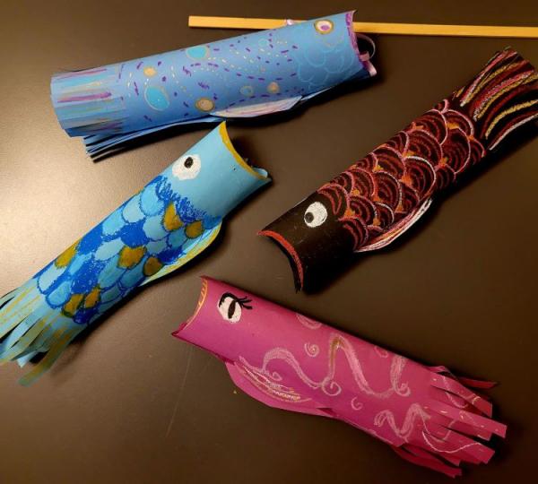 Image d'un atelier de création jeune public 