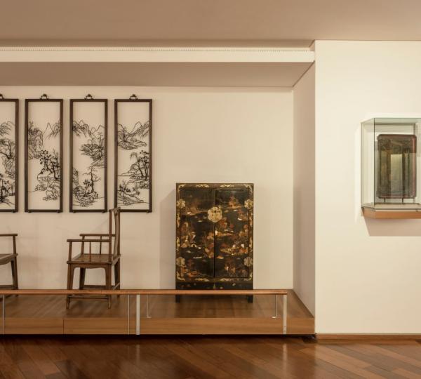 Vue des salles Chine du musée Guimet