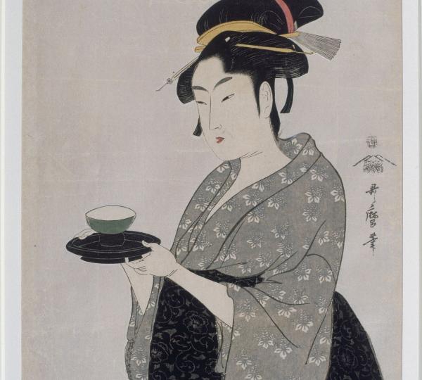 Portrait de Naniwaya Okita