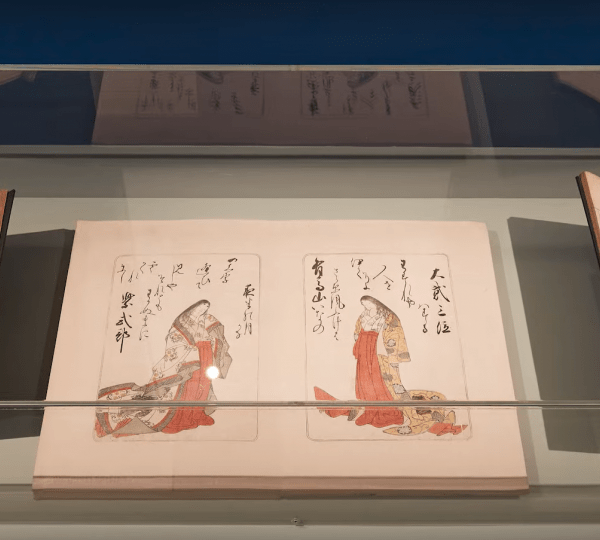 Espaces de l'exposition "A la cour du Prince Genji"