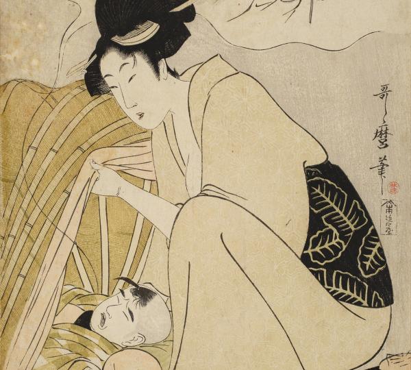 estampe d'Utamaro