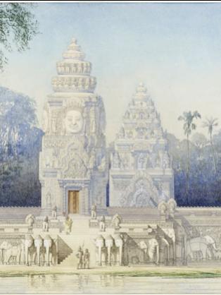 Louis Delaporte, dessins d'Angkor