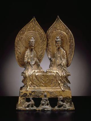 Les bouddhas Shakyamuni et Prabhutaratna