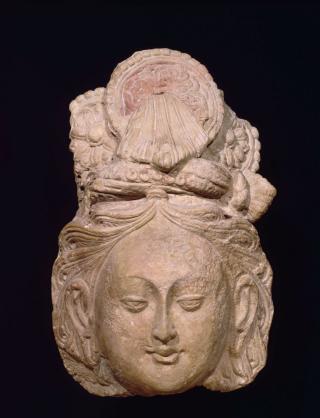 Tête de bodhisattva