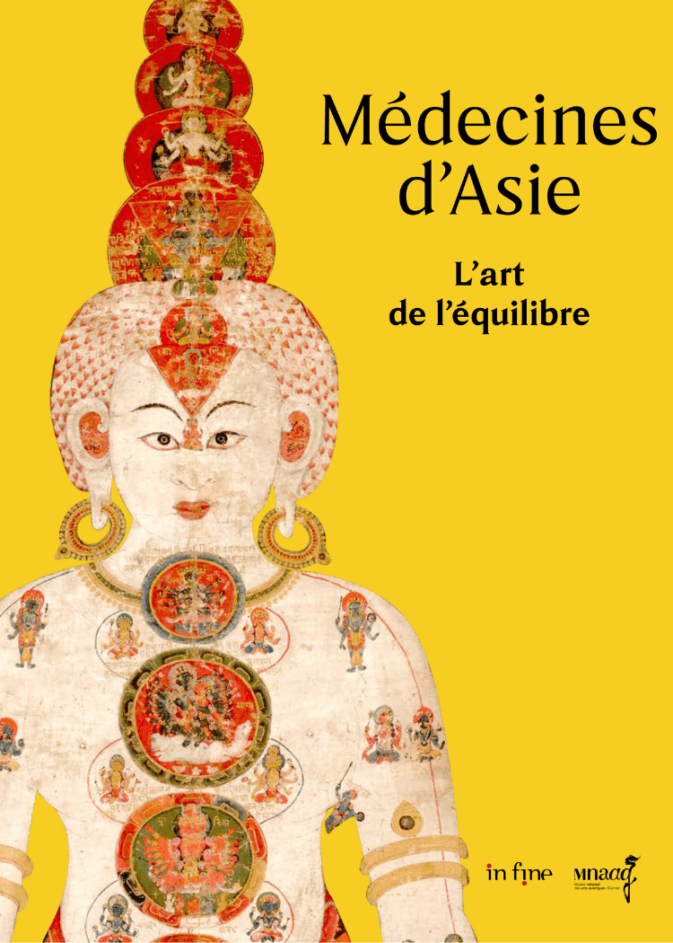 Visuel du catalogue de l'exposition "Médecines d'Asie, l'art de l'équilibre"