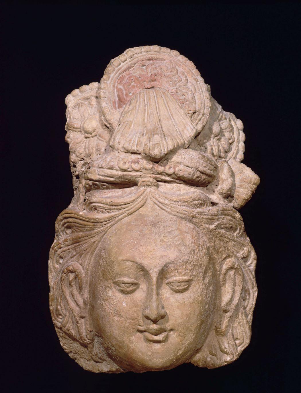 Tête de bodhisattva