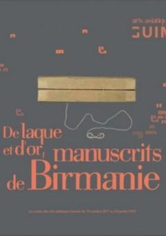 De laque et d’or, manuscrits de Birmanie